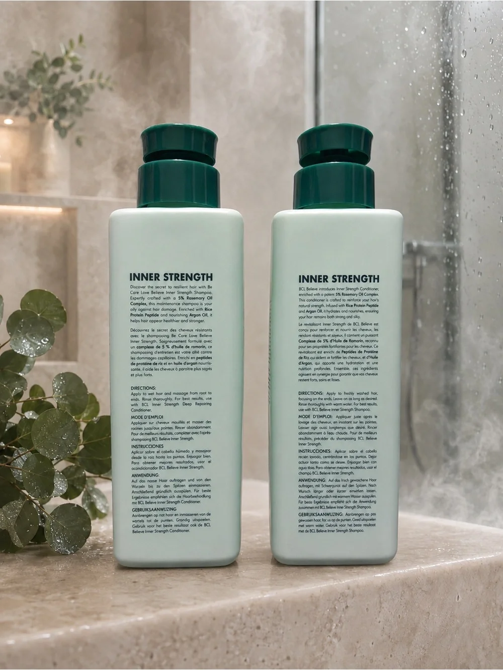Believe Inner Strength Deep Repairing Shampoo & Conditioner Set 12 oz